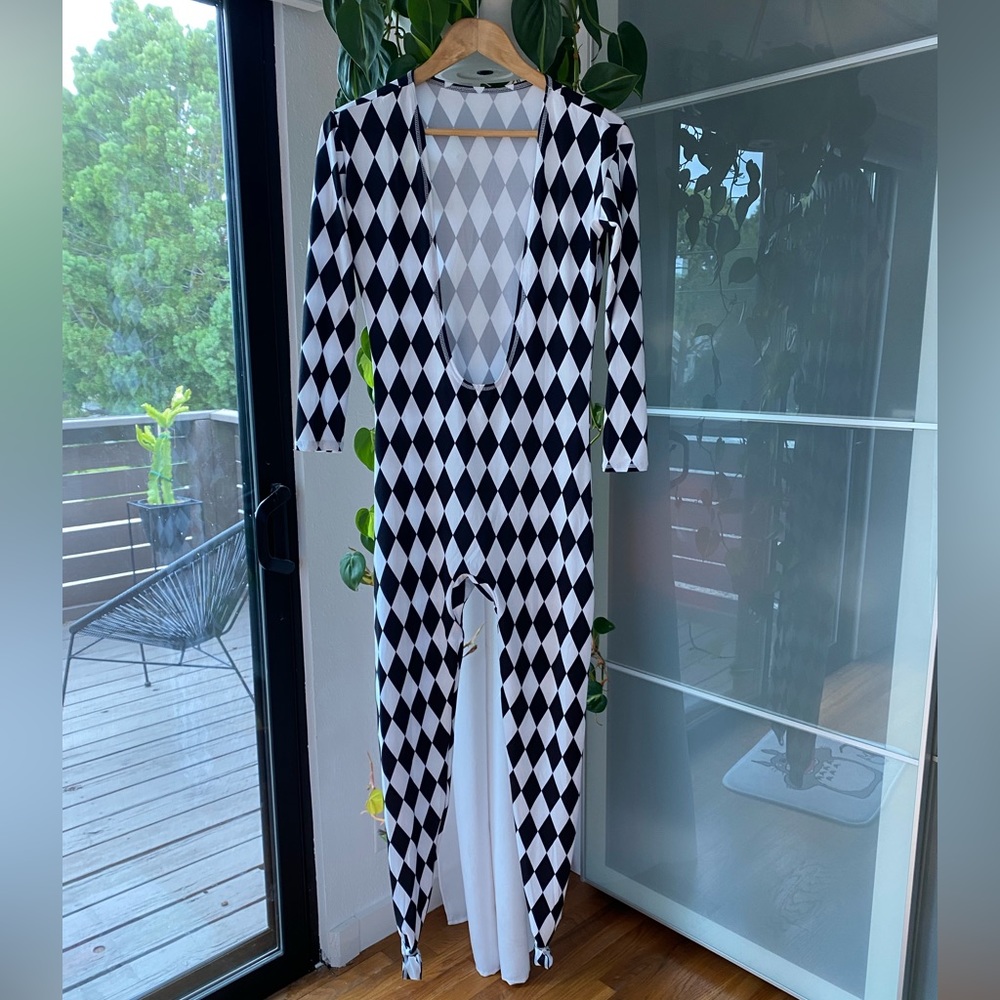 Freddie Mercury / harlequin mine / phantom Halloween outfit